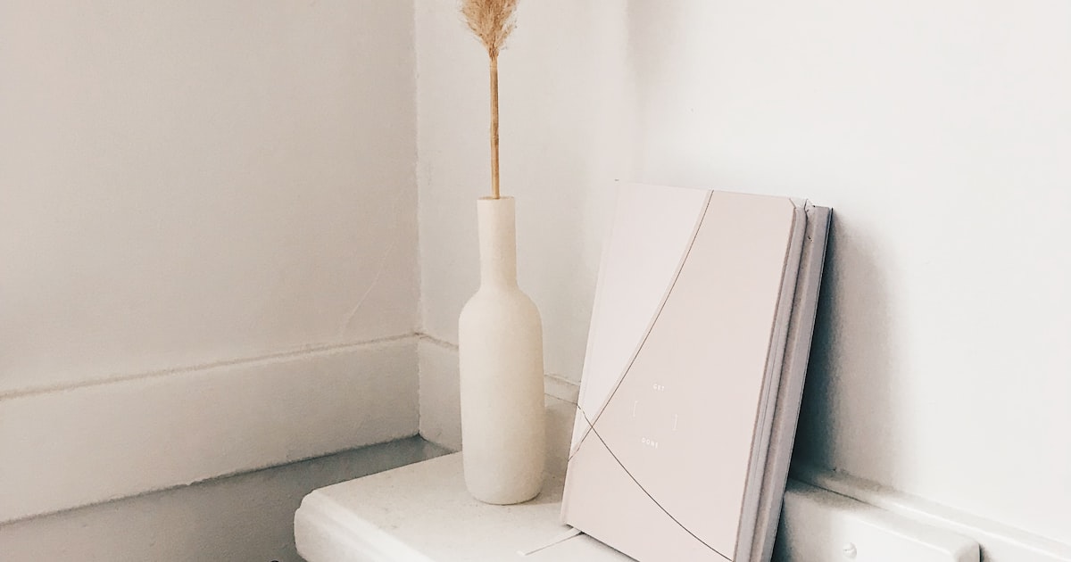 Stylish radiator in a warm, efficiently-heated home