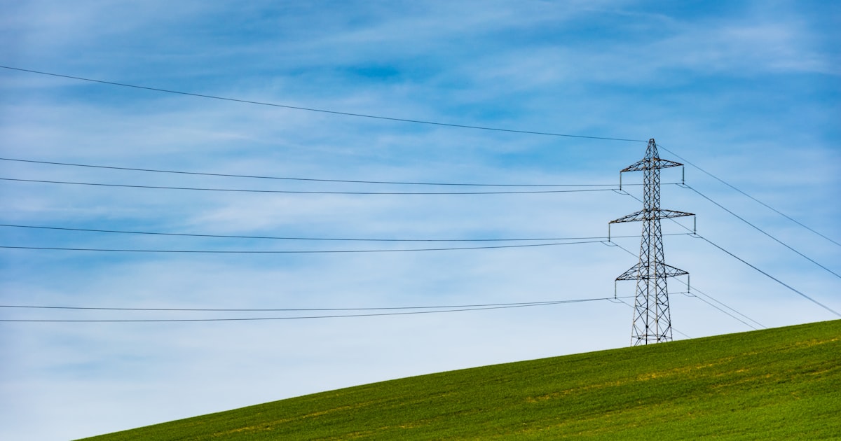 Energy infrastructure powering UK homes