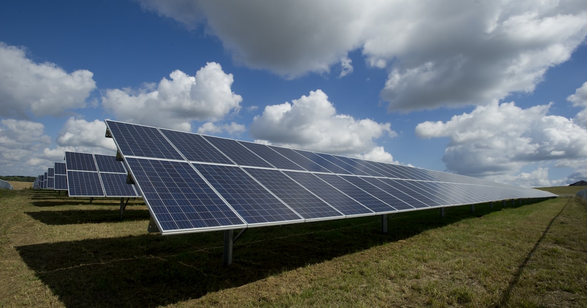 Solar panels installed on a UK residential rooftop